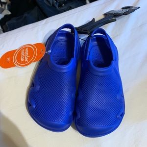 Blue Toddler slip on shoes - Size 10